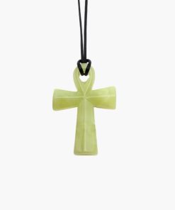 Ankh Lebenskreuz Anhänger aus Serpentin