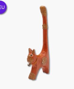 Ringhalter Katze orange