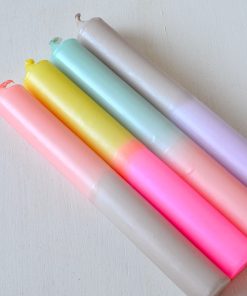 Dip Dye Stabkerzen 4er Set