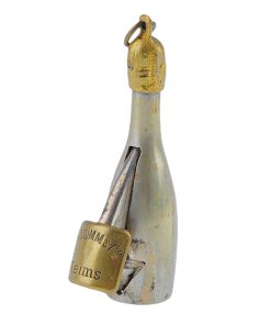Antique Vintage Cigar Cutter Miniatur G.H. Mumm&Co Reims Champagner Flasche