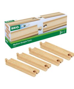 BRIO Holzeisenbahn 2/3 Gerade Gleise (A)