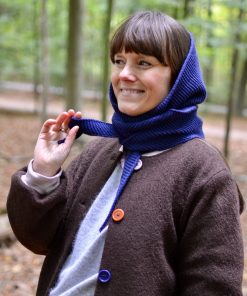 Balaclava Schal, Farbe marine