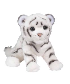 Kuscheltier Tiger-Baby weiss, superweich