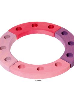Grimms Kleiner Festtagsring Rosa-Violett, für 12 Stecker