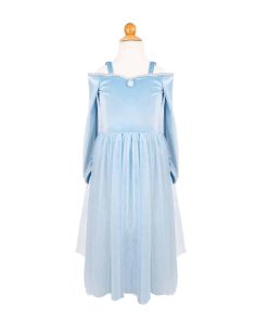 Great Pretenders samtweiches hellblaues Prinzessinnenkleid mit Schleier