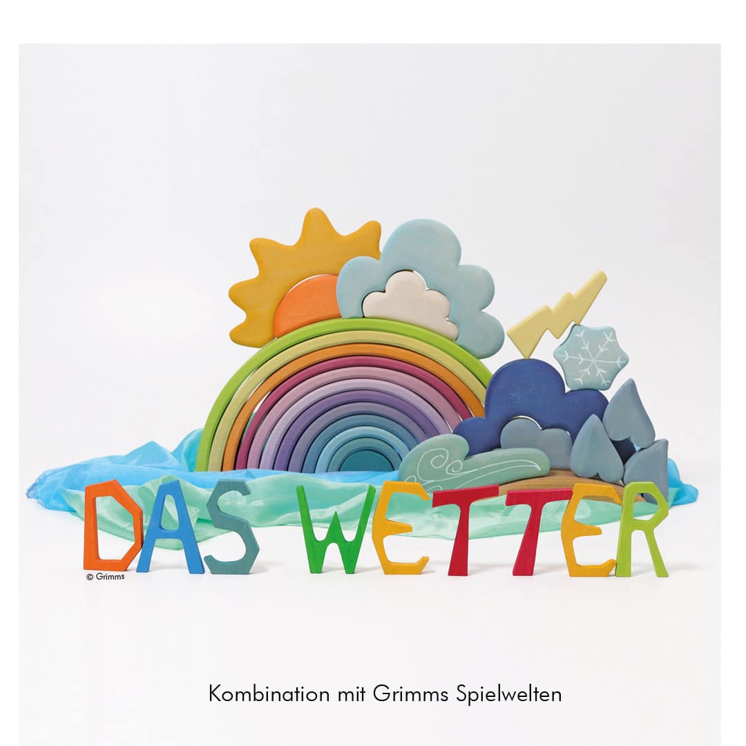 Grimms Bauspiel Wetter aus Holz – Bild 5