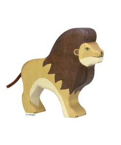 Holztiger Holzfigur Löwe