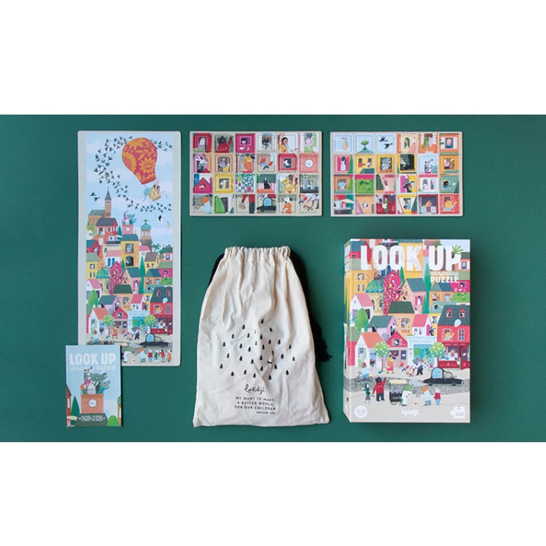 Londji Boden-Puzzle und Spiel „Look Up“ 100 Teile – Bild 7