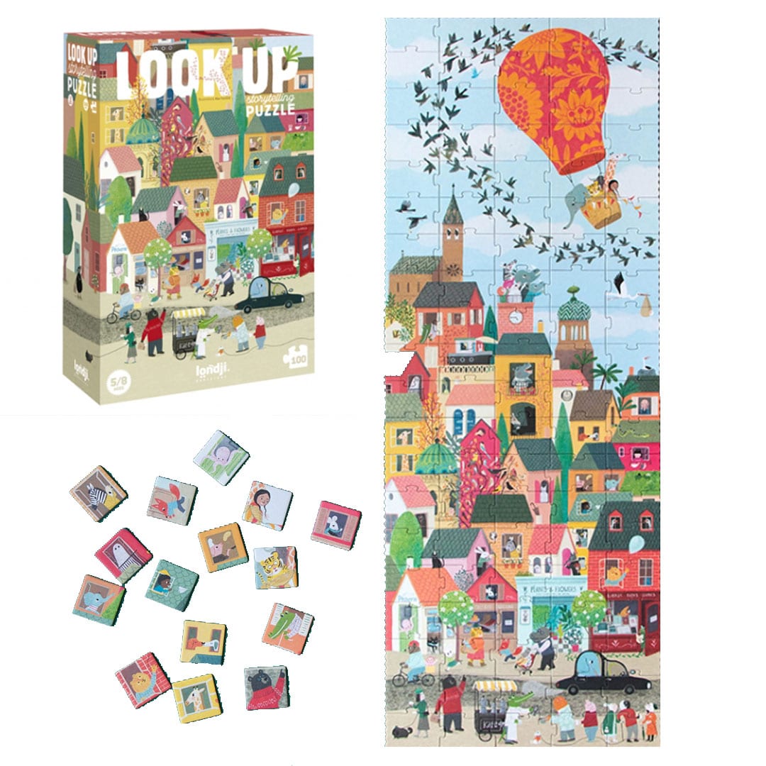 Londji Boden-Puzzle und Spiel „Look Up“ 100 Teile