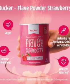 Xucker Flave Aromapulver Erdbeere